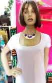 Camiseta baby look branca